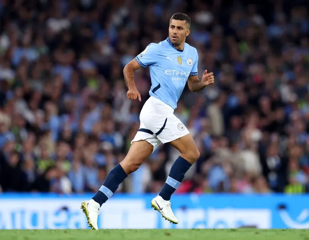 Rodri dejó atrás su grave lesión y sumó minutos tras ocho meses lejos de las canchas. Foto: Getty Images.