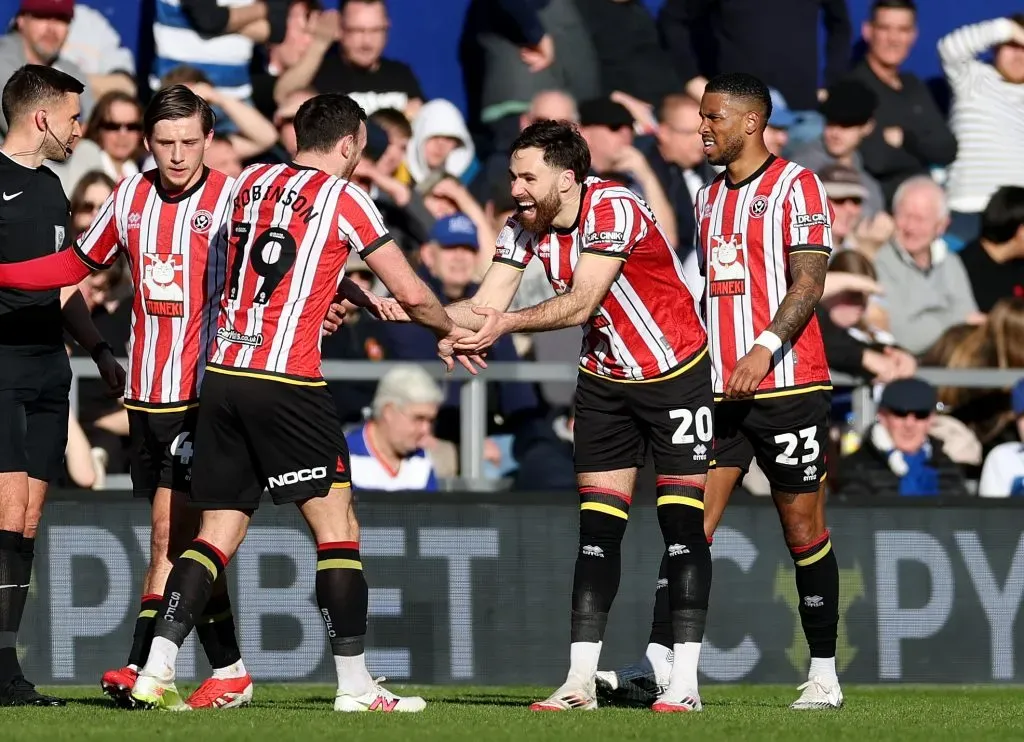 Sheffield United tiene particulares maldiciones que Ben Brereton espera romper este sábado. Foto: Warren Little/Getty Images.