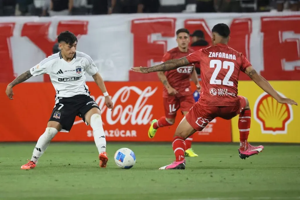 Francisco Marchant ante Unión San Felipe. (Dragomir Yankovic/Photosport).