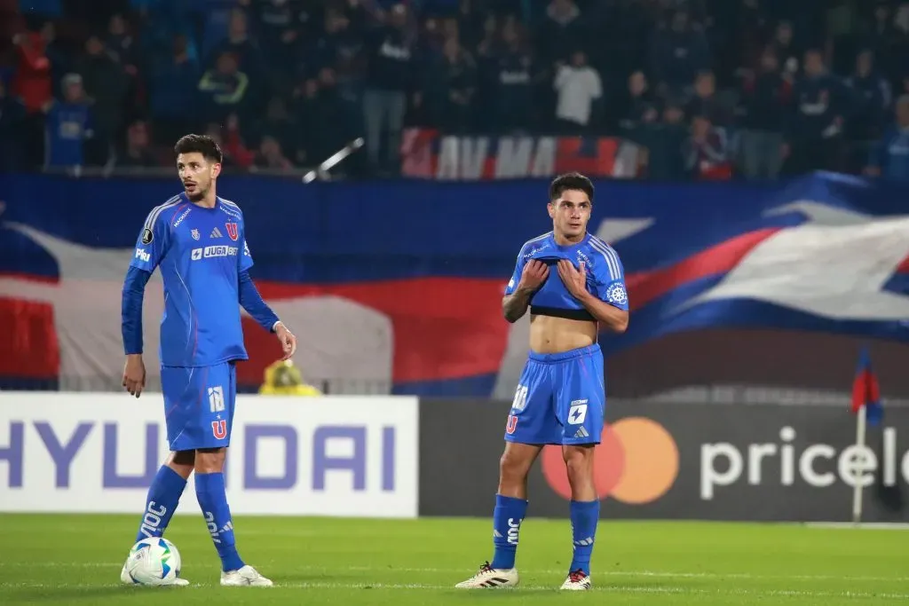 El nivel de Gonzalo Montes no ha sido el esperado en Universidad de Chile. Foto: Jonnathan Oyarzun/Photosport