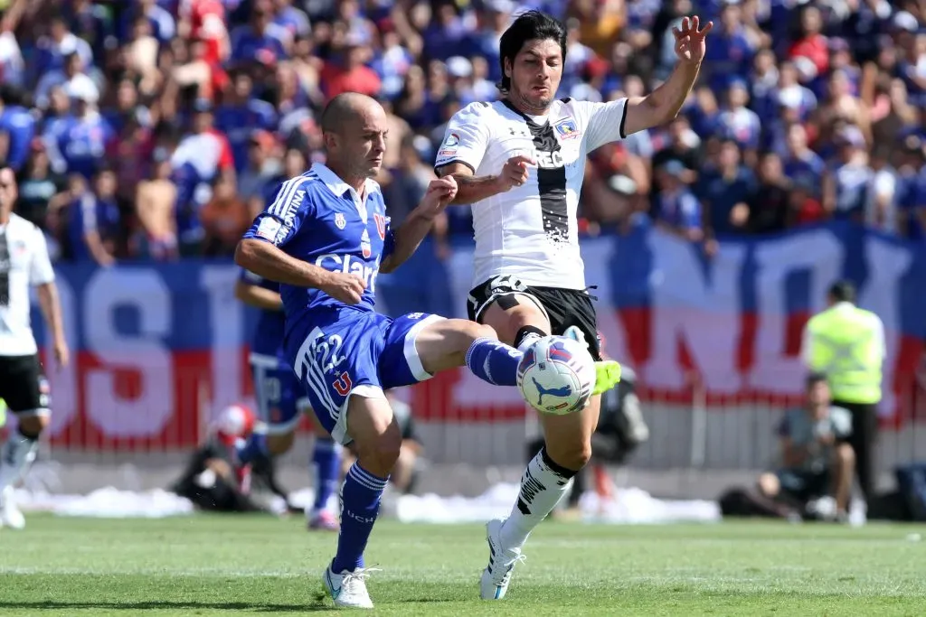 Lorenzetti jugó entre 2011 y 2018 en Universidad de Chile. Imagen: Photosport