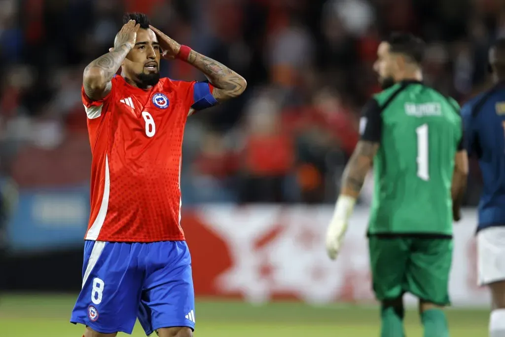 Vidal es el capitán de La Roja. Imagen: Photosport
