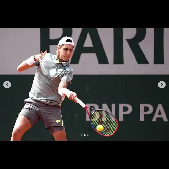 Tabilo en Roland Garros.