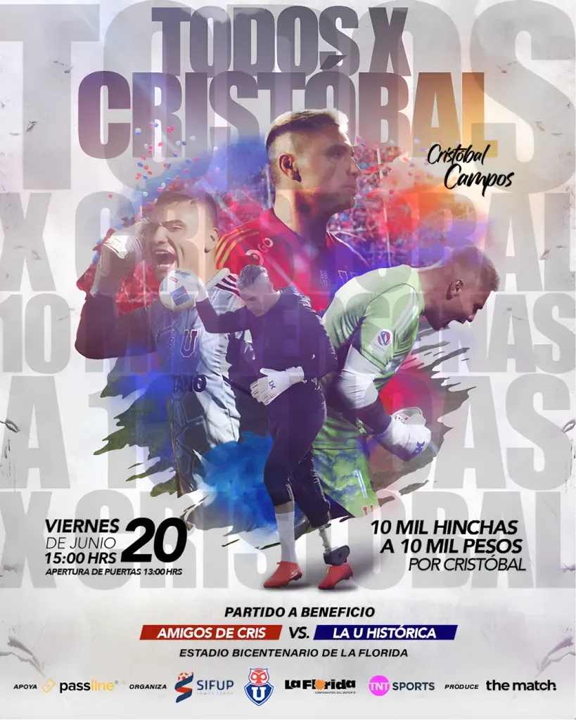 Anuncian partido a beneficio de Cristóbal Campos.