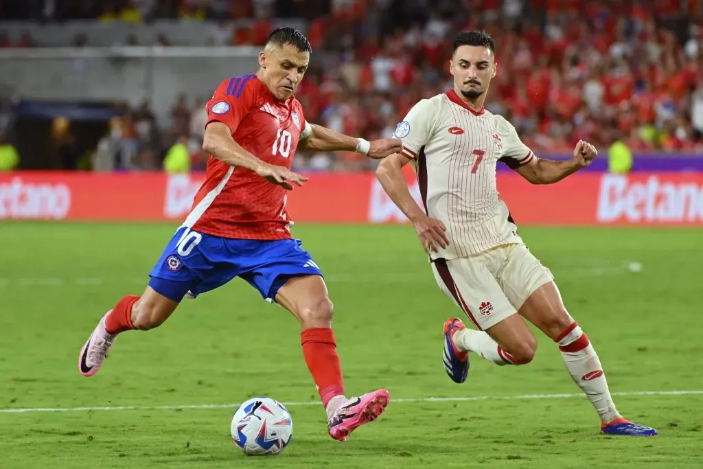 El último partido completo de Alexis Sánchez fue ante Canadá por la Copa América 2024 | Getty Images