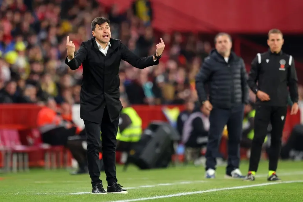 Alexander Medina dirigiendo a Granada. (Photo by Fran Santiago/Getty Images)