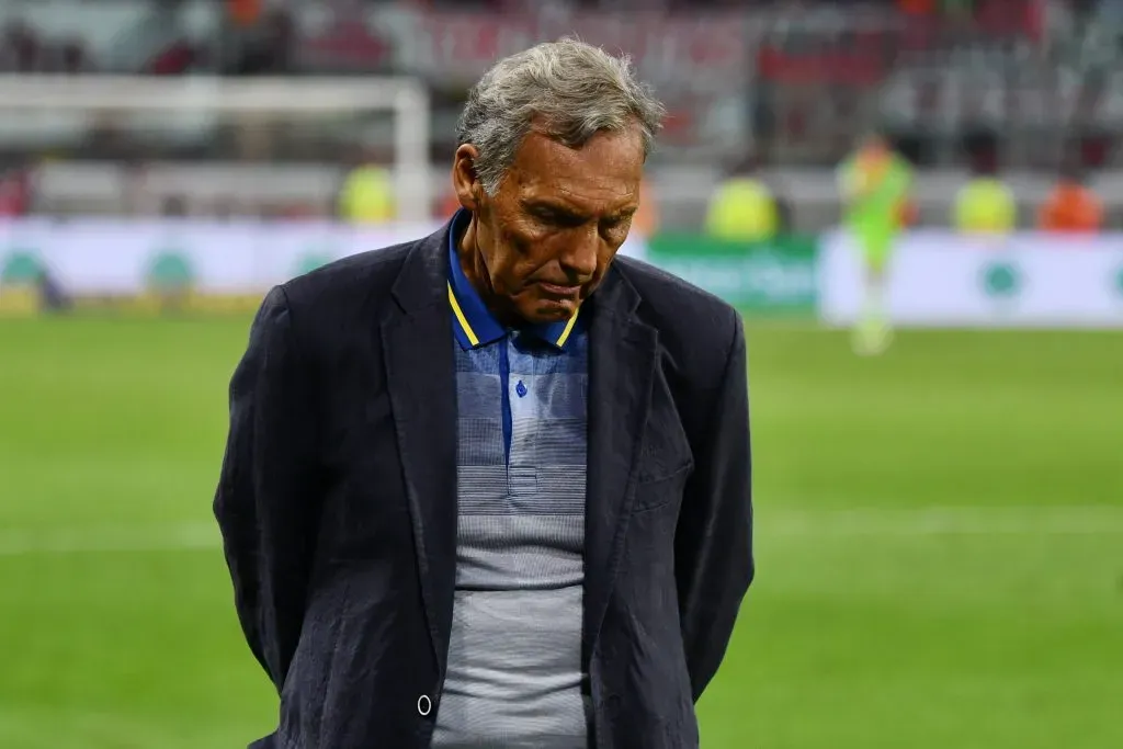 Miguel Ángel Russo dirigió a Rosario Central y a la Universidad de Chile, con la que fue semifinalista de la Libertadores en 1996. (Joaquín Camiletti/Getty Images).