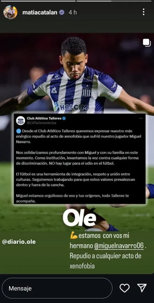Captura Instagram.