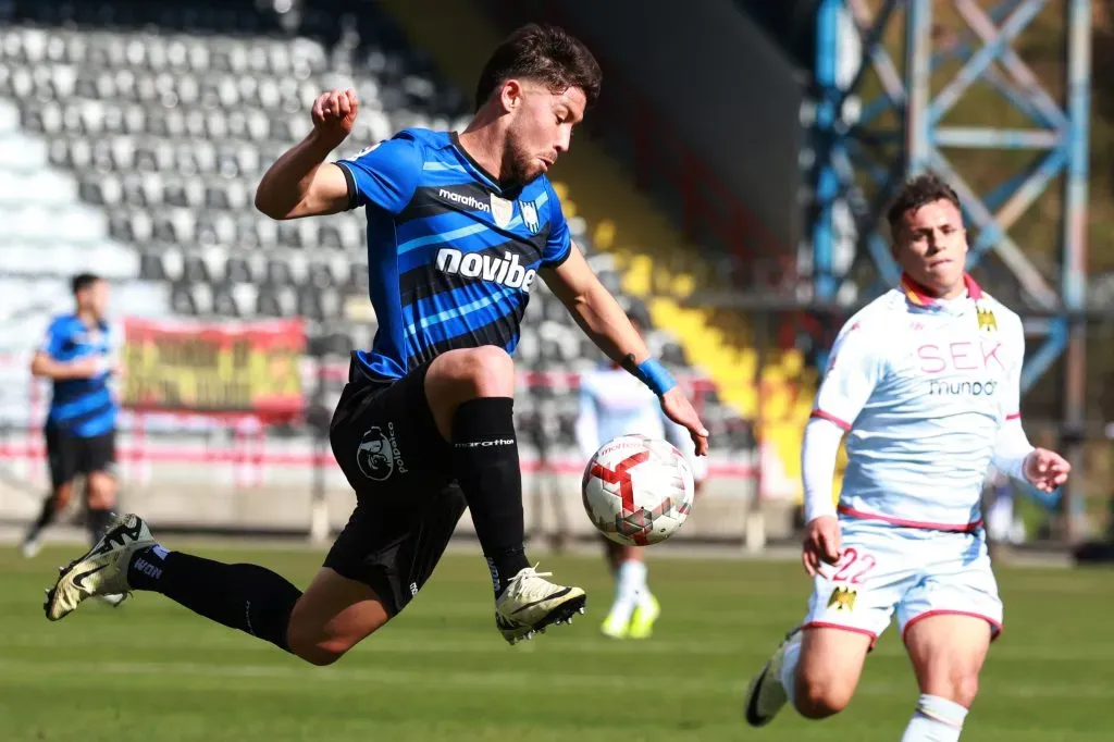 Felipe Loyola en Huachipato fue campeón. (Eduardo Fortes/Photosport).