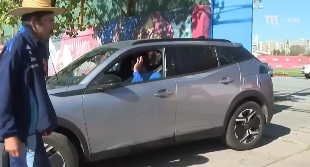 Darío Osorio se molestó. (Captura T13).