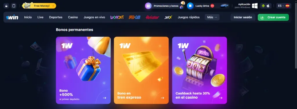 1win opiniones bonos