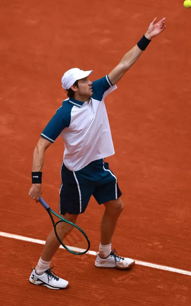 Nicolás Jarry en Roland Garros 2025 (Getty Images).