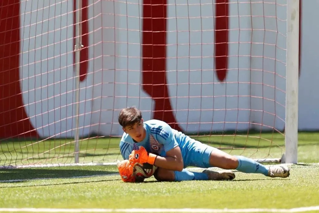 Maureira con la selección chilena sub 20. (Foto: Instagram Gabriel Maureira)