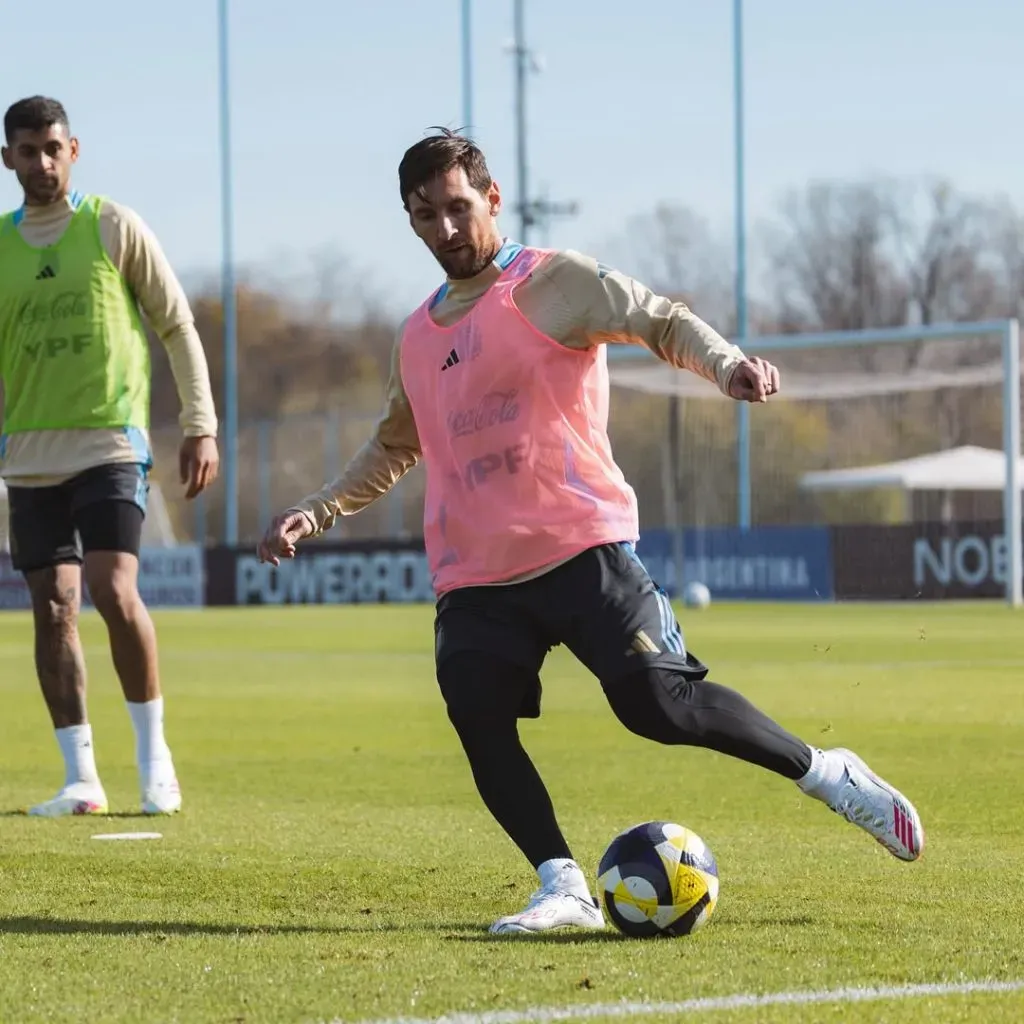 Messi vuelve para ser titular contra Chile