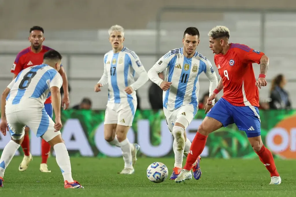 Lo Celso es duda en Argentina. Foto: Alejandro Pagni/Photosport