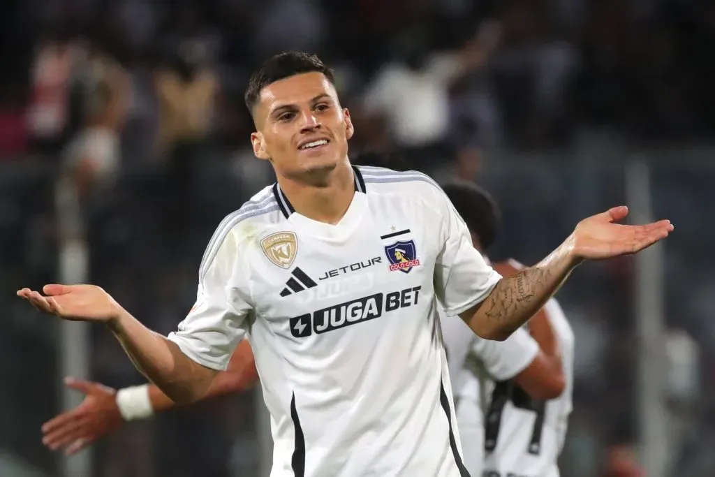 Lucas Cepeda está en la mira de algunos clubes en el extranjero y Colo Colo escuchará ofertas, pero… Foto: Photosport.