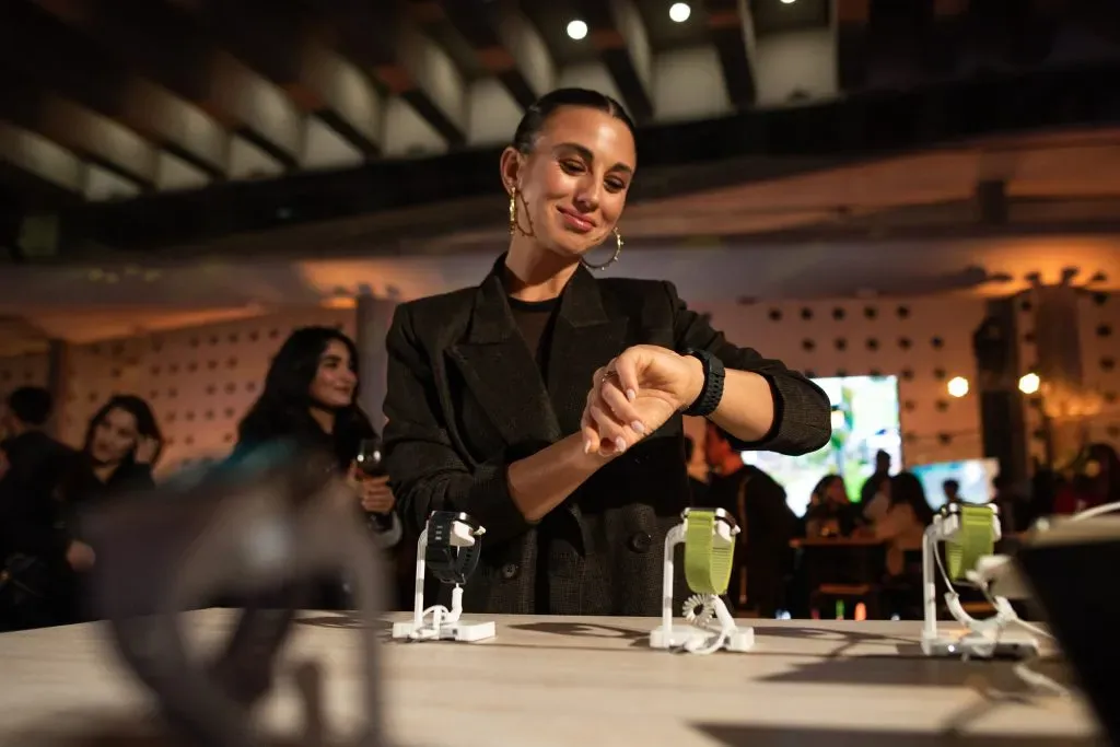 Tita Ureta en el lanzamiento