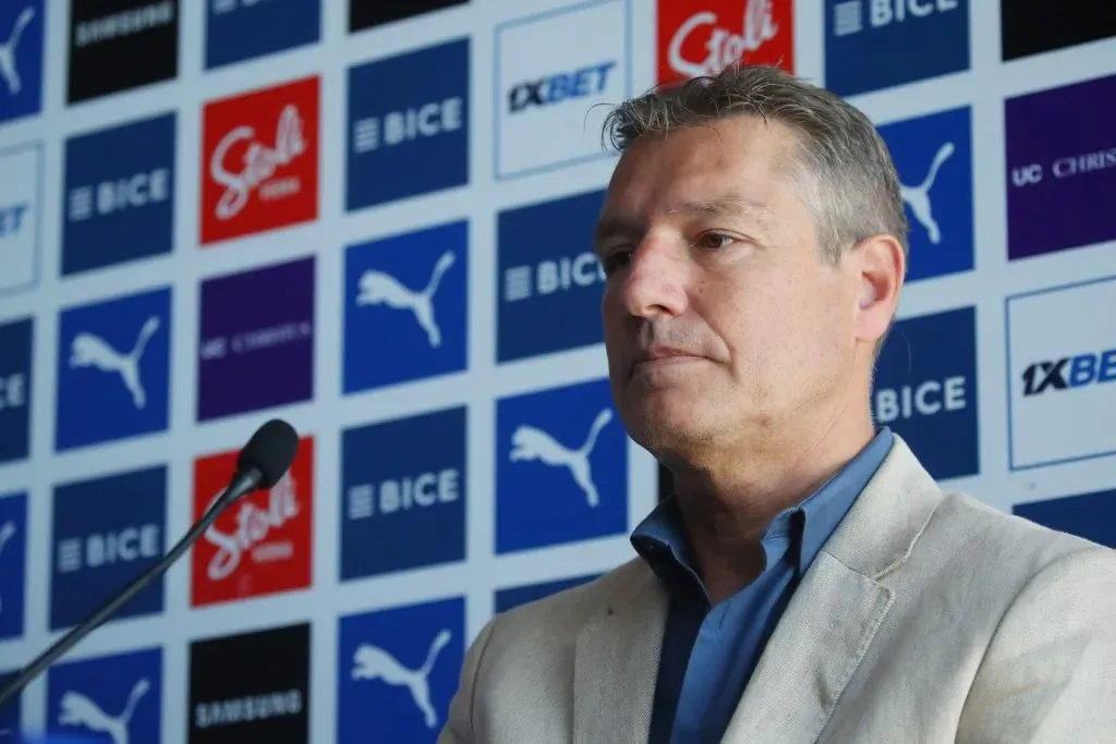 José María Buljubasich lleva 15 años en UC como gerente deportivo. Imagen: Photosport