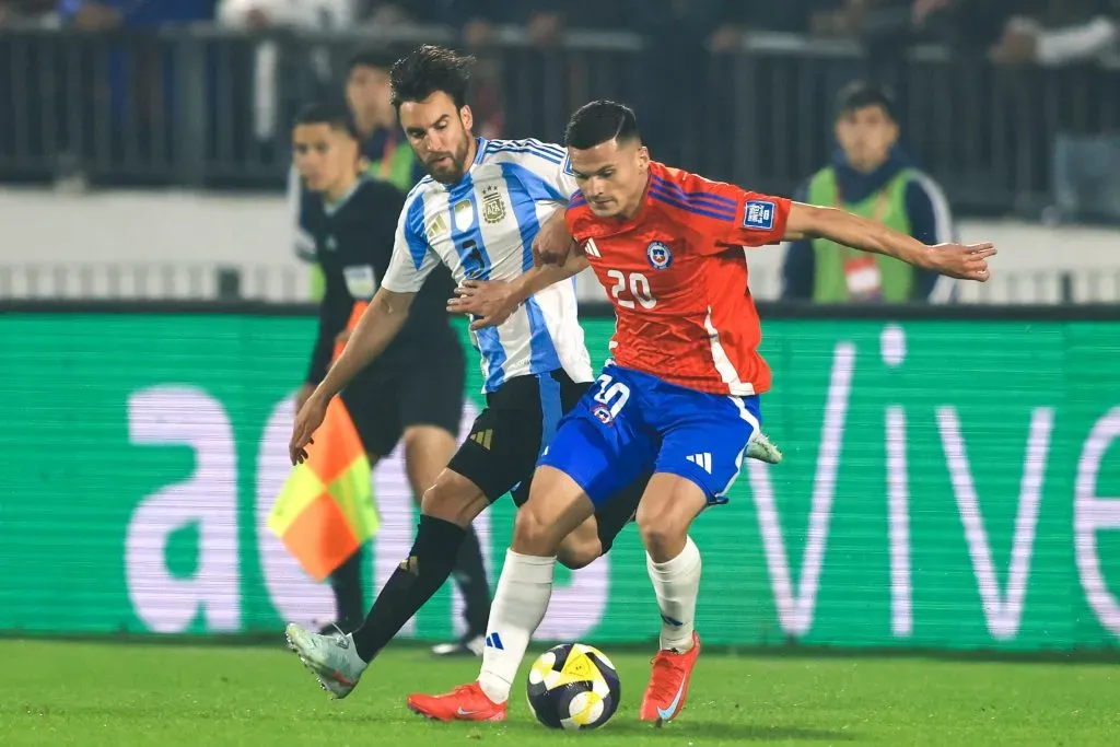 Lucas Cepeda enfrenta la marca de Nico Tagliafico. (Felipe Zanca/Photosport).
