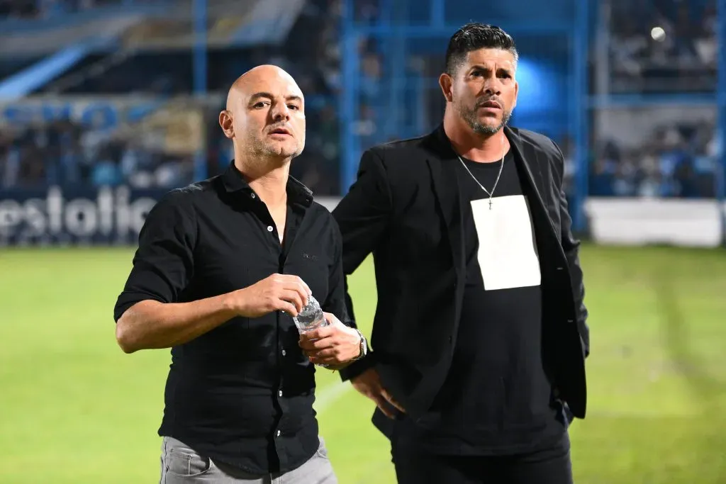 Favio Orsi y Sergio Gómez renunciaron tras ser campeones con Platense: tienen llamados de México. (Photo by Joaquín Camiletti/Getty Images)