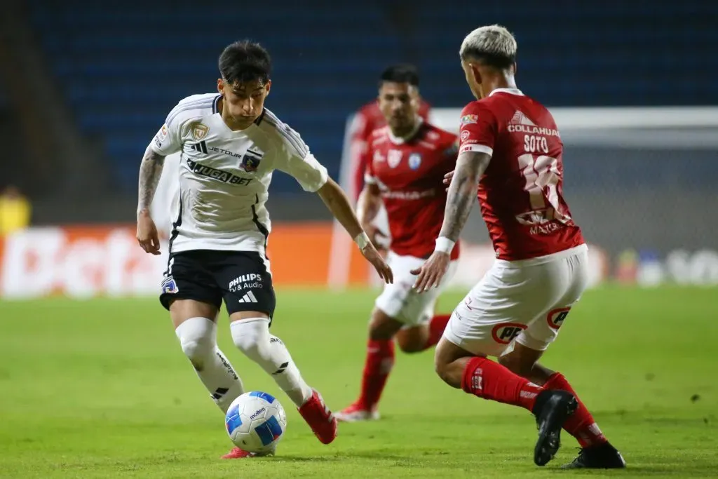 Francisco Marchant fue la gran figura de Colo Colo con dos buenas asistencias ante Deportes Iquique. | Foto: Photosport.