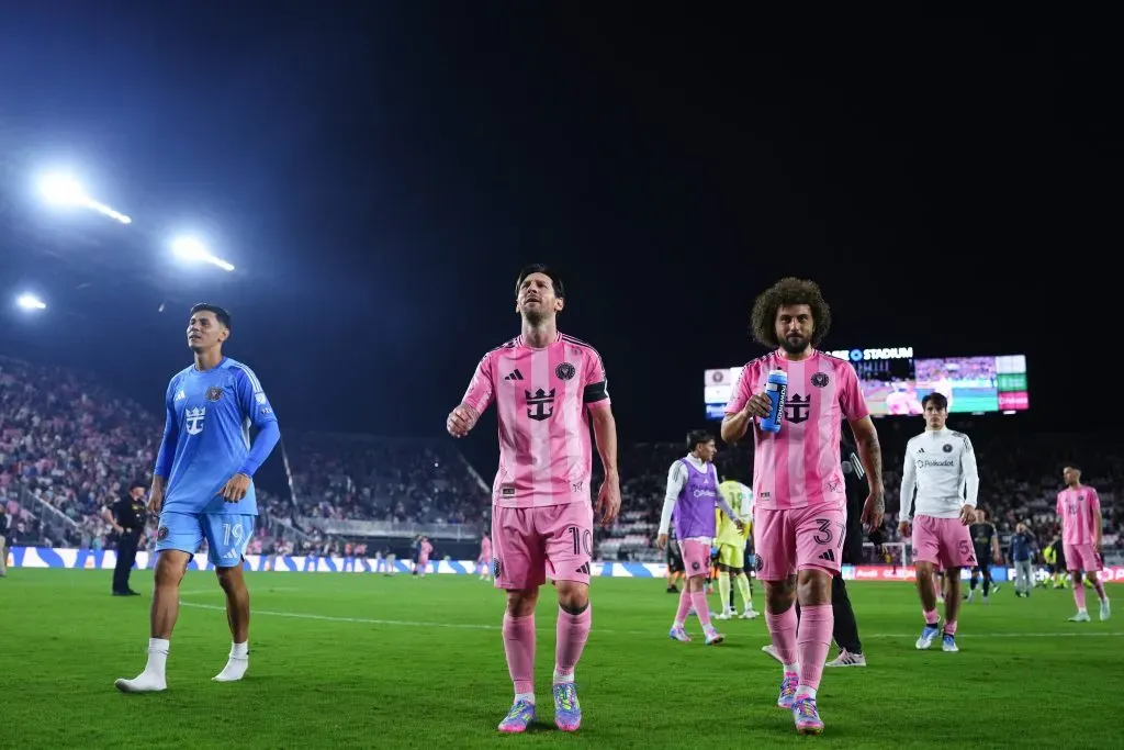 Maxi Falcón comparte con Lionel Messi en Inter Miami. Imagen: Getty