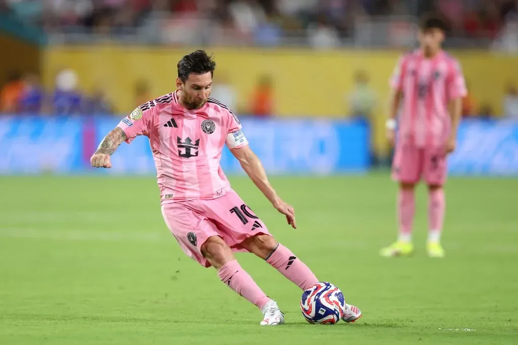 Lionel Messi estuvo presente en el primer partido del Mundial de Clubes | Getty Images