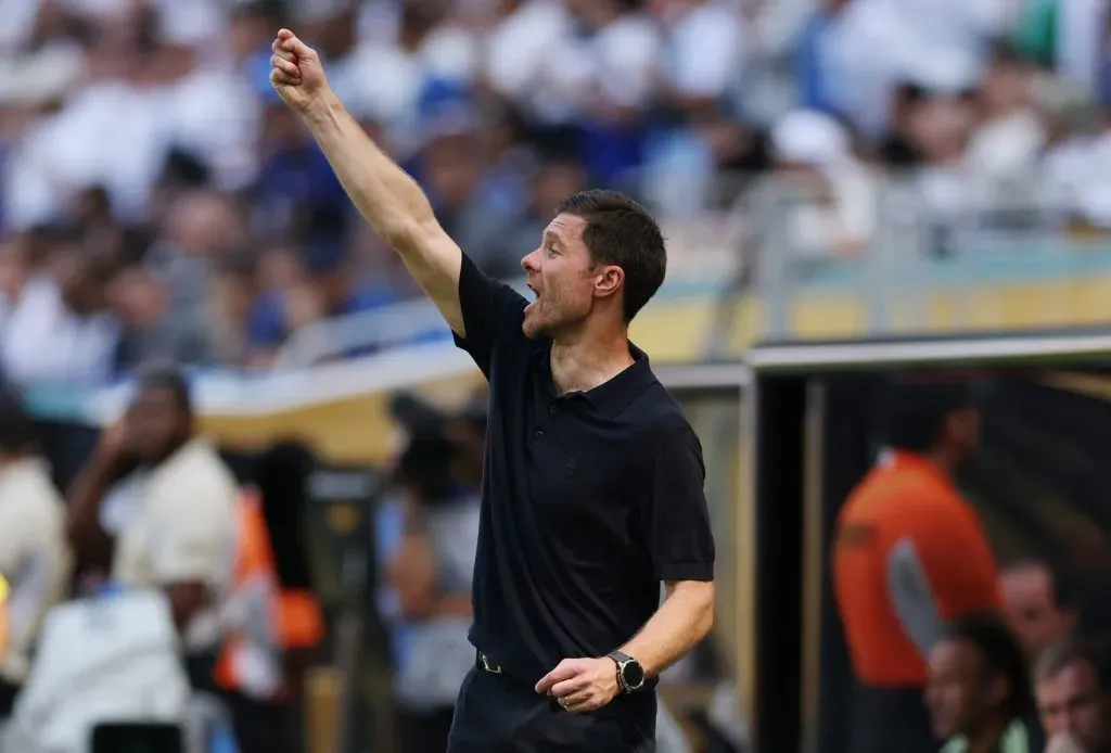 Xabi Alonso dirigió su primer partido al mando del Real Madrid ante Al Hilal en el Mundial de Clubes. Foto: Getty Images.
