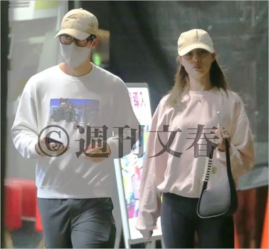 El tenista Kei Nishikori y la modelo Azuki Oguchi (Foto: Shukan Bunshun).