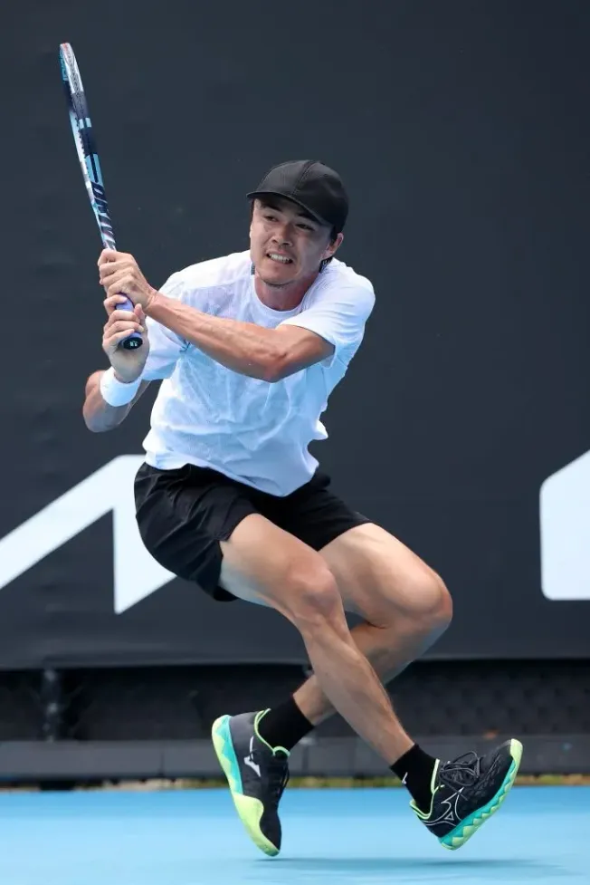 Taro Daniel en el Australian Open 2025 (Getty Images).