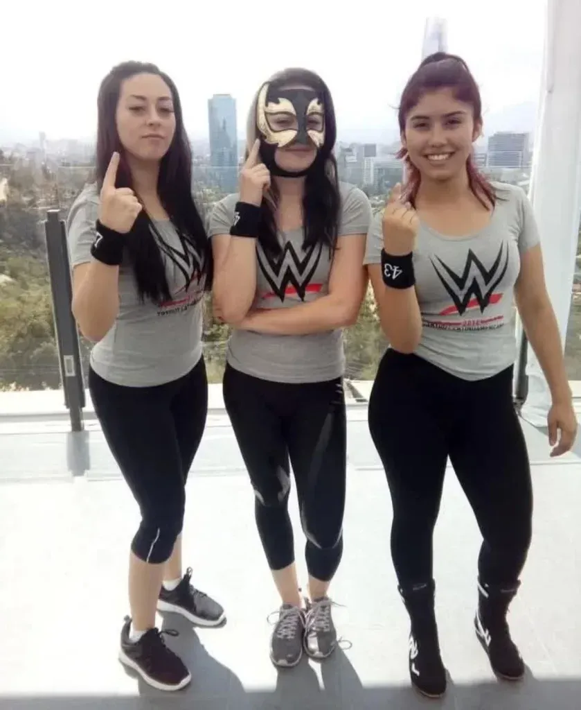 Stephanie Vaquer, Zatara y La Catalina: Las tres luchadoras chilenas estuvieron en el tryout de WWE en Chile el año 2018.