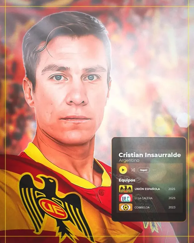 Cristián Insaurralde cerró el mercado de los Hispanos. Foto: U. Española.