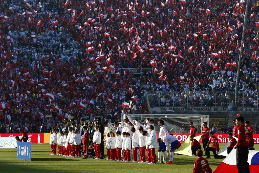 La hermosa postal del Nacional antes del partido