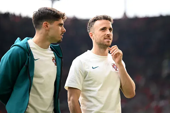 Pedro Neto fue compañero por varios años de Diogo Jota en la selección de Portugal. | Foto: Getty Images.