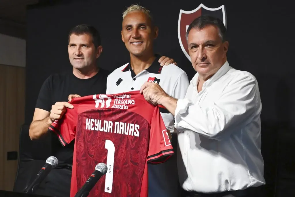 Las buenas actuaciones en Newell’s tiene a Navas cerca de la Liga MX. (Foto: Luciano Bisbal/Getty Images)