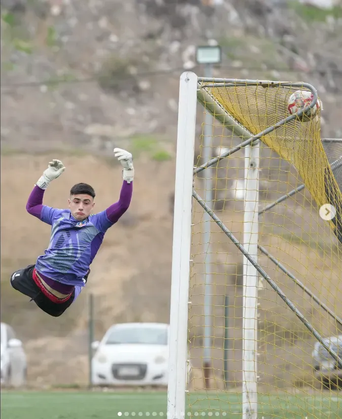Así se vio el golazo de Rodrigo Rojas. (Foto: Coquimbo Unido Formativo).