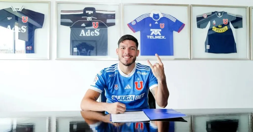 Bianneider Tamayo nunca pudo consagrarse en el plantel profesional de la U. | Foto: Universidad de Chile.