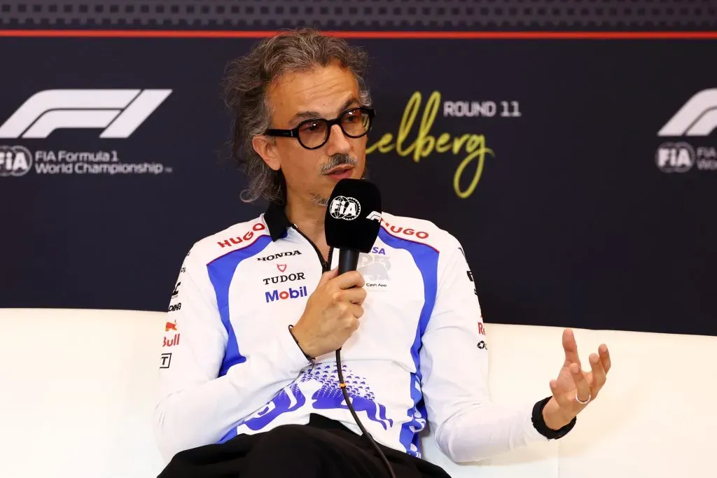 Será el nuevo jefe de la escudería Red Bull Racing: Laurent Mekies. (Foto: Clive Rose/Getty Images).