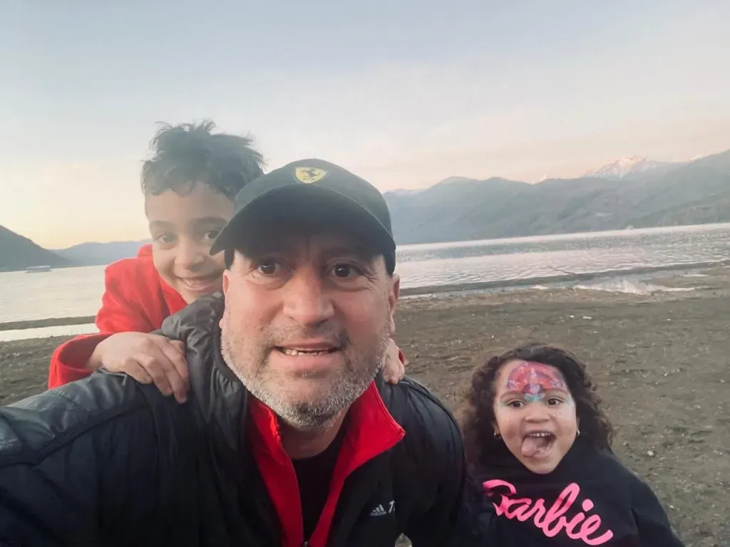 Cristián Montecinos disfruta su vida diaria como nunca antes, según sus palabras. (Foto cedida).