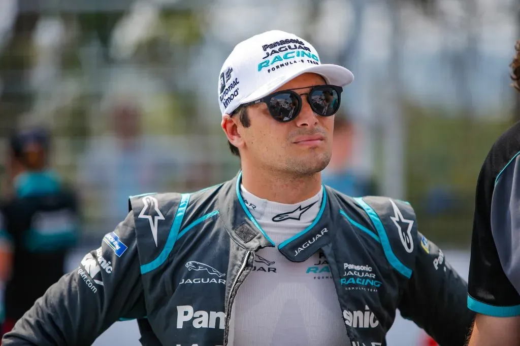 Nelson Piquet Jr. en la Fórmula E 2019. (Andrew Ferraro/Jaguar Racing/Getty Images).