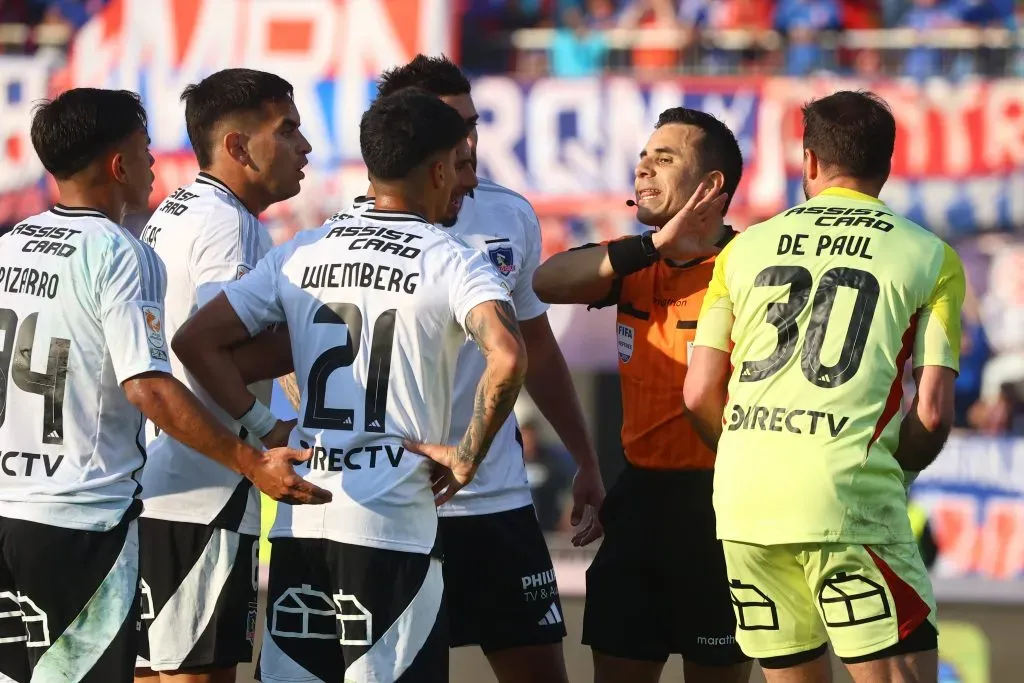 Colo Colo cayó ante la U en el Nacional. Foto: Jonnathan Oyarzun/Photosport
