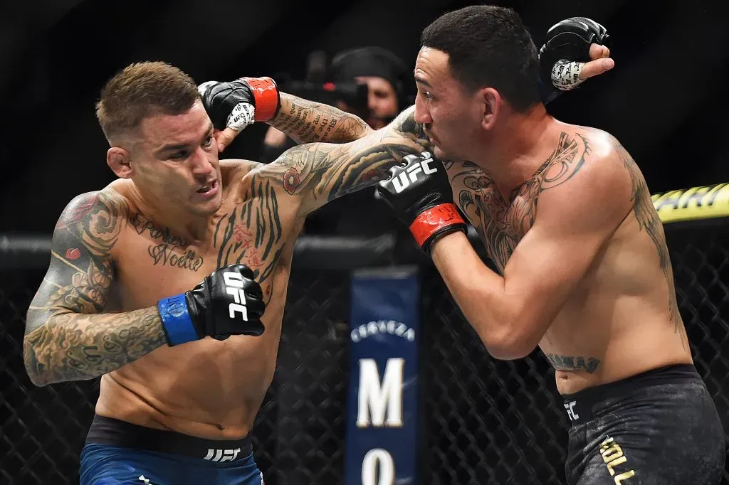 Dustin Poirier y Max Holloway se vuelven a ver las caras en UFC. (Foto: Logan Riely/Getty Images)