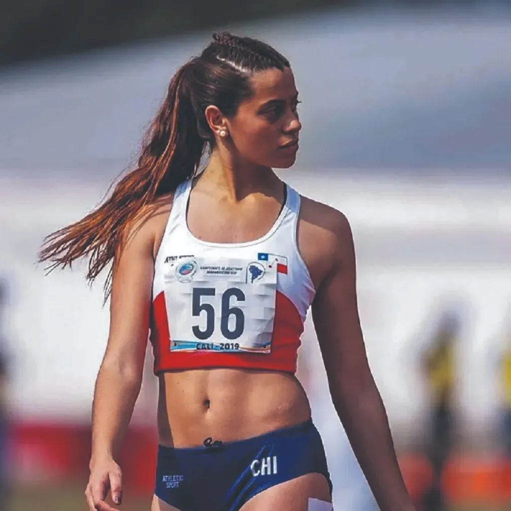 Atleta chilena María Gracia Varas.