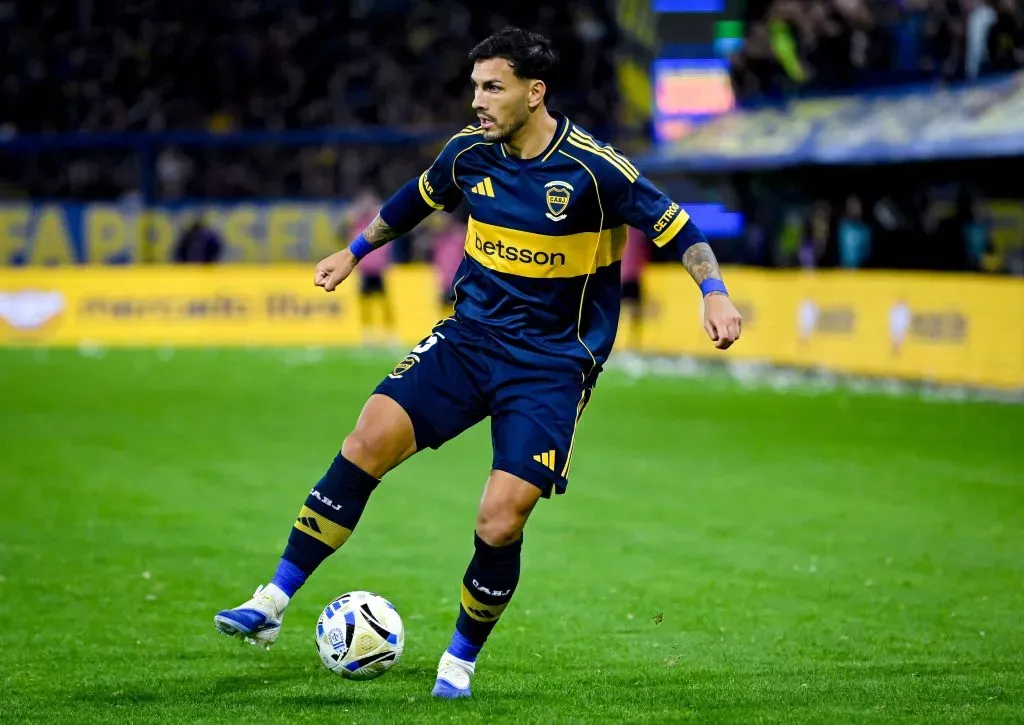 Leandro Paredes tuvo buenos minutos en Boca. (Marcelo Endelli/Getty Images).