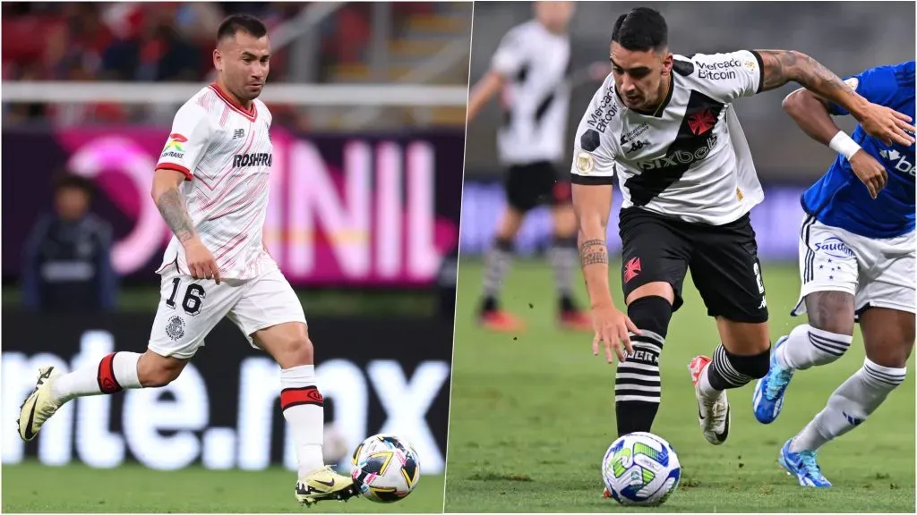Jean Meneses y José Luis Rodríguez son los jugadores que ofrece Vasco da Gama para sacar a Alan Saldivia de Colo Colo. Foto: Getty Images.