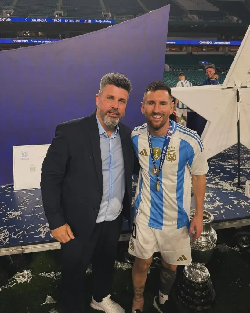 Lionel Messi y el nuevo dueño de O’Higgins | Instagram
