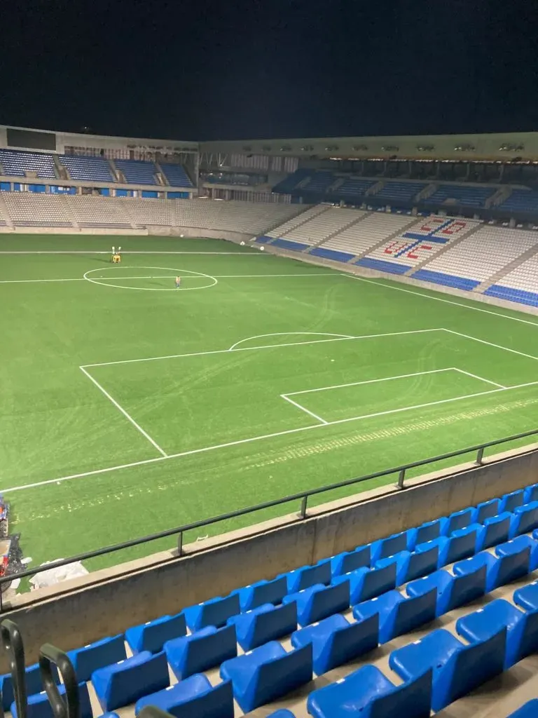 La espectacular vista de la segunda bandeja de la galería Mario Lepe (Redgol)