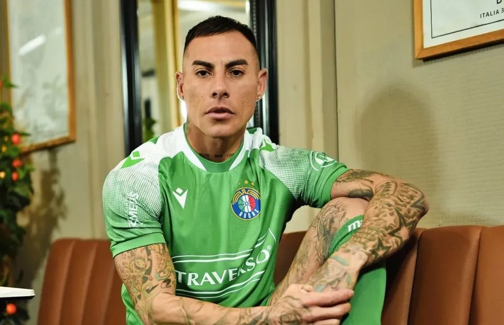 Eduardo Vargas podrá debutar con Audax Italiano este mismo fin de semana. Foto. Audax Italiano.