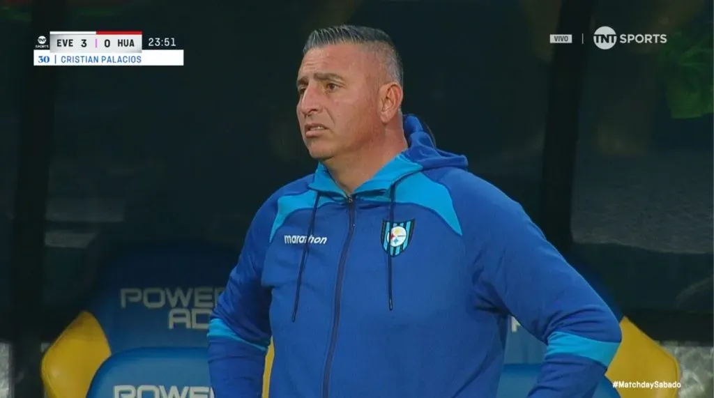 La cara de Jaime García lo dice todo. (Captura TNT Sports).