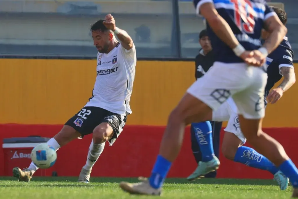 Mauricio Isla encabeza los retornos de Colo Colo ante O’Higgins por la Liga de Prmera. Foto: Dragomir Yankovic/Photosport
